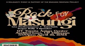 Rock for Masungi solidarity event, isasagawa sa UP