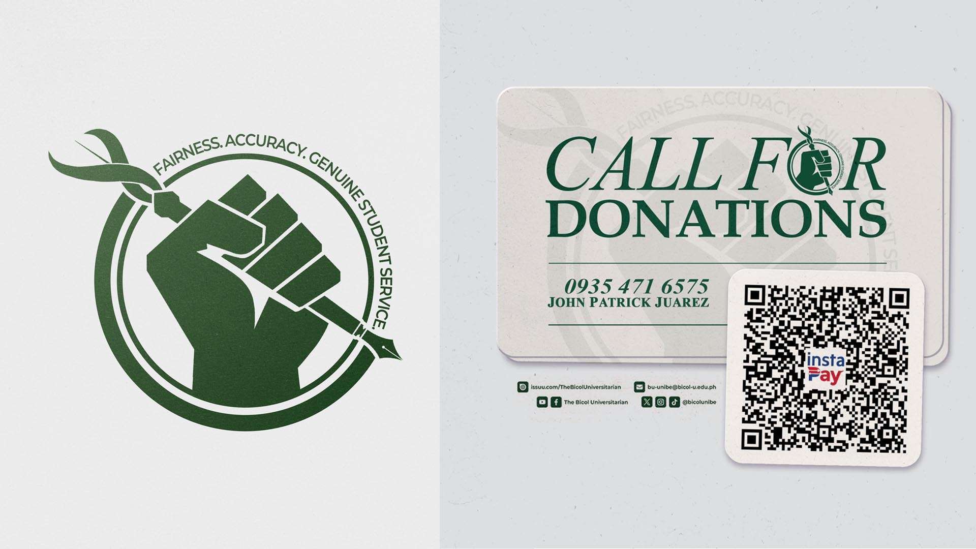 Donation drive, inilunsad ng Bicol university
