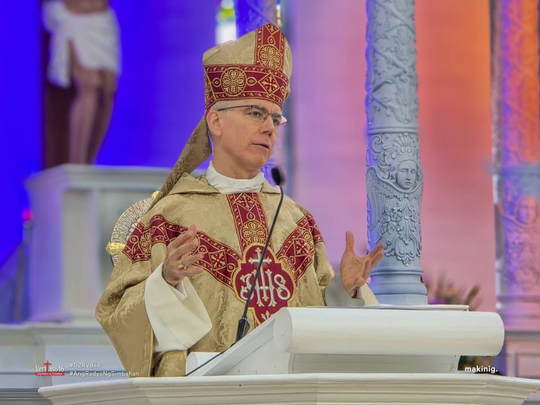 Isabuhay ang paglilingkod sa kapwa, apela ng Papal Nuncio sa MOP