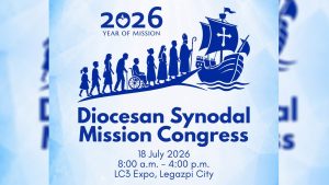 Diocesan Synodal Mission Congress 2026, isasagawa ng Diocese of Legazpi