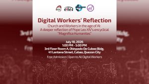 Digital workers, inaanyayahan makiisa sa Digital workers forum sa Obispado de Cubao