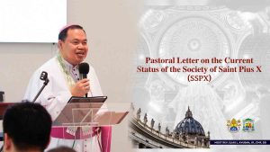 Mananampalataya na bahagi ng SSPX, hindi itatakwil ng simbahan