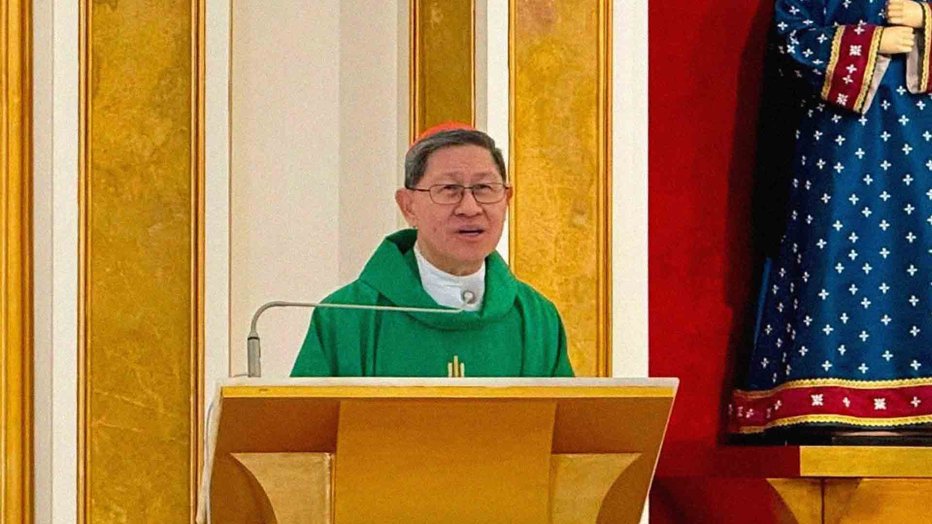Makakasalanan, binibigyang pagkakataon ng Diyos na magbago-Cardinal Tagle