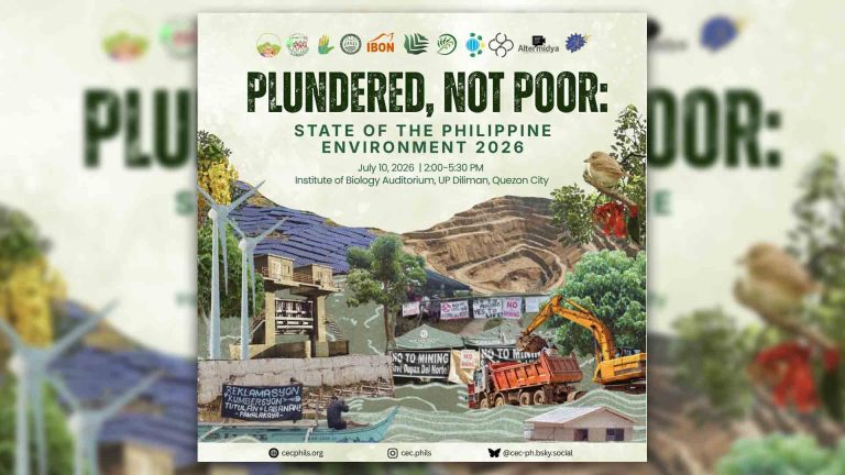 Korapsyon at environmental plunder, nagpapalala sa climate crisis