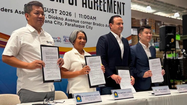 PAG-IBIG at Landers, lumagda sa Memorandum of Agreement