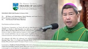 Kabataan, hinimok ni Bishop Baylon na lumahok sa ika-43 DYMP
