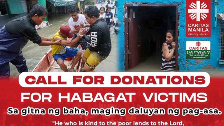 Call for donations, inilunsad ng Caritas Manila