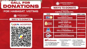 Paghahatid ng tulong sa Diocese of Antipolo at Novaliches, itinakda ng Caritas Manila