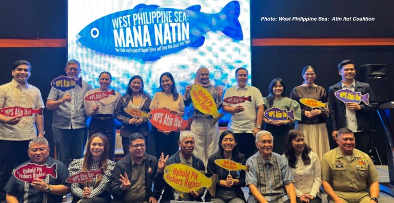 Sumuporta sa mga Pilipinong mangingisda at frontliner sa WPS, kinilala