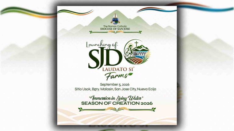 Laudato Si’ farms, ilulunsad ng Diocese of San Jose Nueva Ecija.