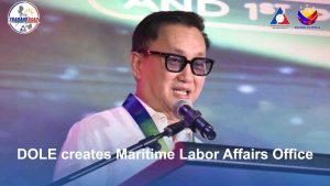 Maritime Labor Affairs Office, itinatag ng D-O-L-E