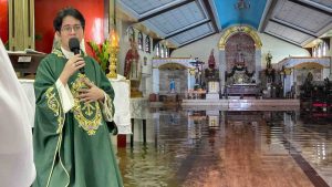 San Agustin Parish sa Masantol Pampanga, gumawa ng sariling flood control