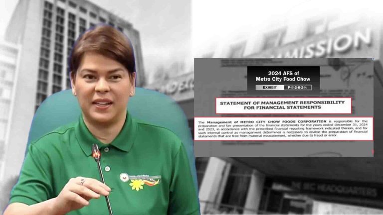 VP Sara, naging director at stockholder ng kumpanya kahit nakaupong bise-presidente ng Pilipinas