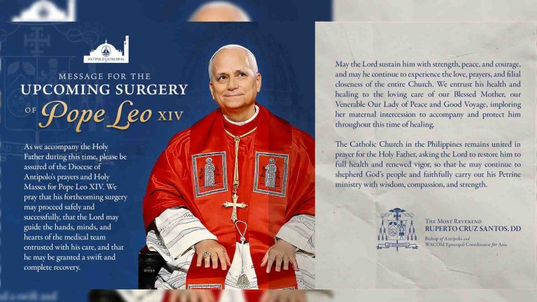 Mananampalataya, hinimok na magbuklod sa pananalangin sa ligtas at matagumpay na operasyon ni Pope Leo XIV